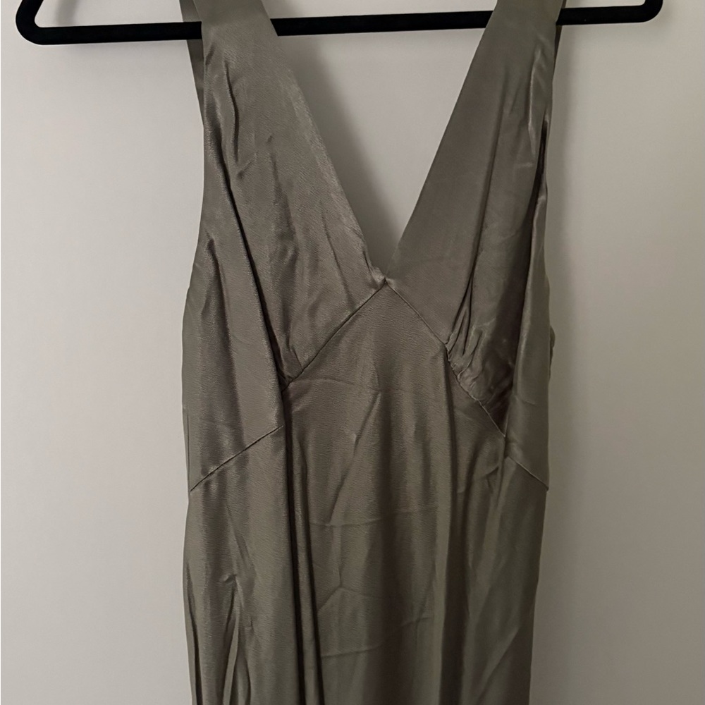 Rumored Olive Green Maxi Dress